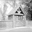 Southam.  Church, lych gate