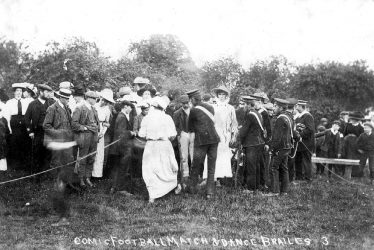 Brailes, Lower.  Comic football match and dance