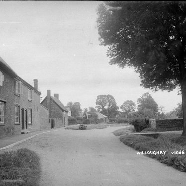 Willoughby.  Village shop and street
