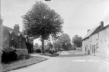 Willoughby.  Village shop and street