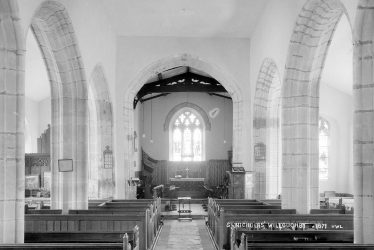 Willoughby.  St Nicholas Church, interior