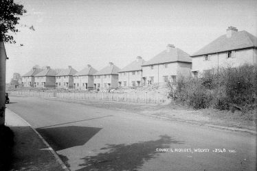 Wolvey.  Council housing