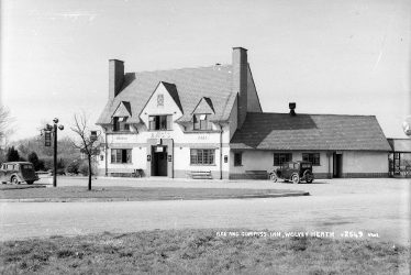 Wolvey.  Wolvey Heath, Axe and Compass Inn