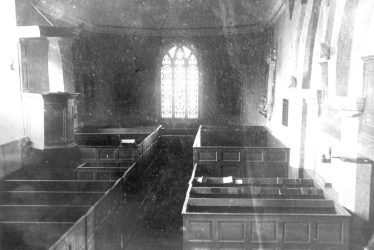 Churchover.  Church, interior