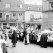 Alcester.  Celebrations by The Town hall