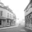 Alcester.  Town Hall and Holly Bush Inn