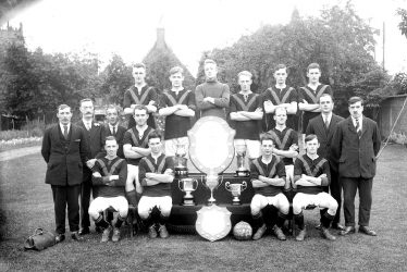 Alcester.  Old Boys Football Club Team