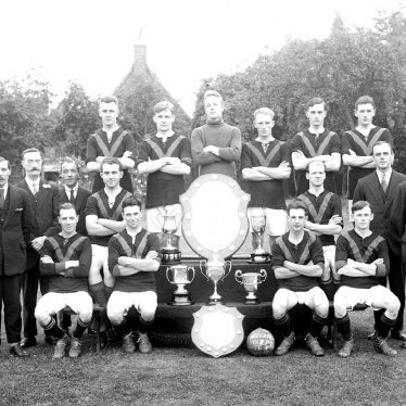Alcester.  Old Boys Football Club Team