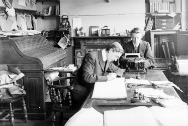 Alcester.  Office interior