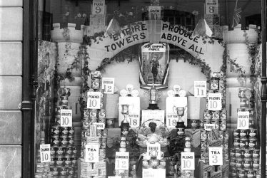 Alcester.  Shop window competition
