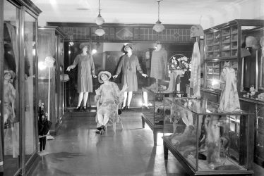 Alcester.  Ladies Fashion Shop interior