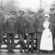 Brailes, Lower.  Soldiers and a nurse