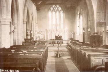 Grandborough.  St Peter's Church, interior