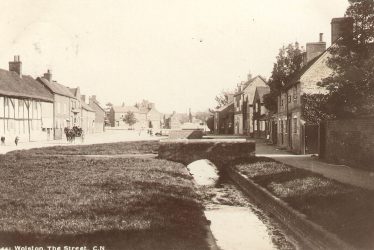 Wolston.  Village street
