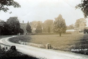 Wolston.  St Margaret's Church and Manor House