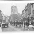 Alcester.  Soldiers on horseback