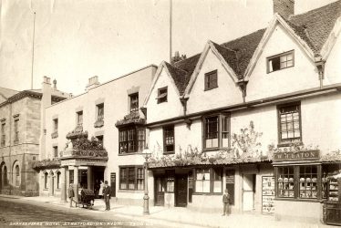 Stratford upon Avon.  Shakespeare Hotel
