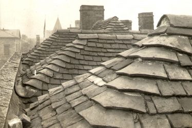Stratford upon Avon.  High Street, roof tops
