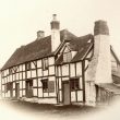 Wootton Wawen.  Timber framed cottage