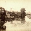 Bidford on Avon.  St Lawrence's Church and River Avon