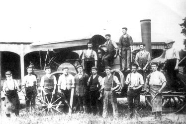 Salford Priors.  Bomford & Evershed, workers