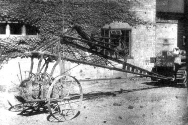 Salford Priors.  Agricultural machinery
