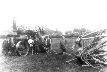 Salford Priors.  Agricultural machinery