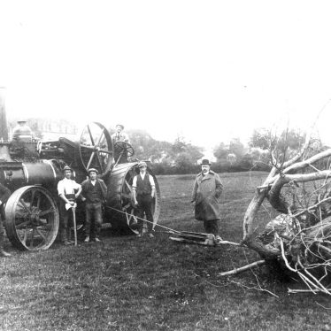 Salford Priors.  Agricultural machinery