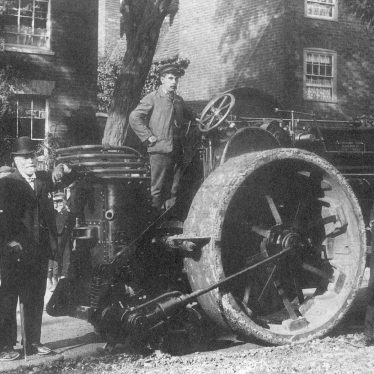 Salford Priors.  Agricultural machinery