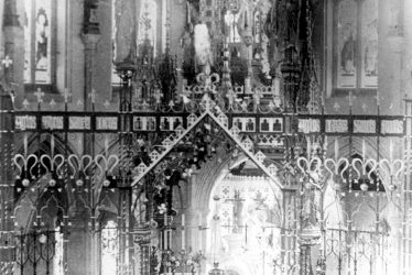 Princethorpe.  Priory Altar