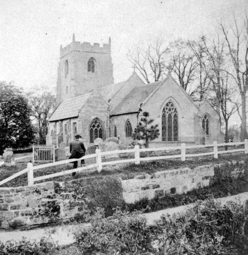 Lillington Church.  1860s |  IMAGE LOCATION: (Warwickshire County Record Office)