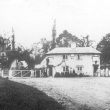 Arrow.  Old Toll House