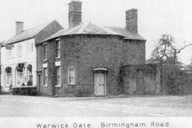 Warwick.  Birmingham Road, Warwick Gate Tollhouse