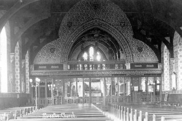 Alveston.  Church interior