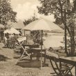 Alveston.  Garden by the river