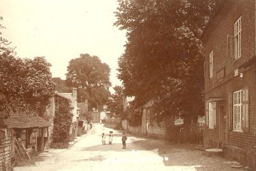 Ardens Grafton.  Village scene