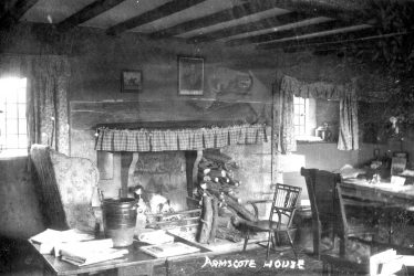Armscote.  House interior