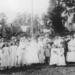 Ashorne.  May Day celebrations