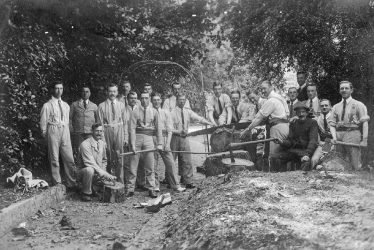 Brailes, Lower.  Tree felling
