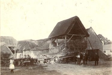 Cherington.  Farm view