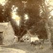 Cherington.  Donkey and farm buildings