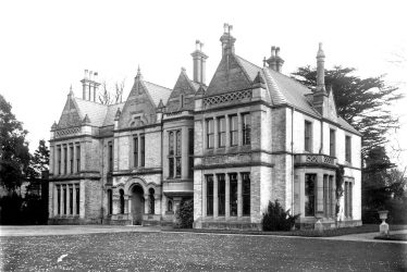 Ettington.  Large Victorian house