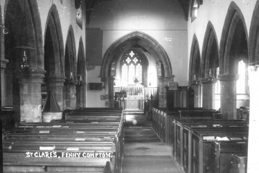 Fenny Compton.  Church interior