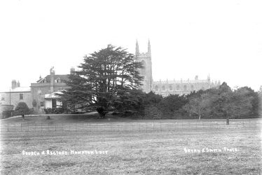 Hampton Lucy.  Church and Rectory