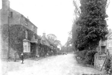 Hampton on the Hill.  Village street