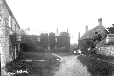Halford.  Cottages and children