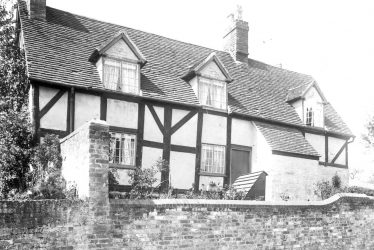 Haselor.  Timber framed cottage