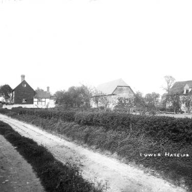 Haselor, Lower.  Country lane