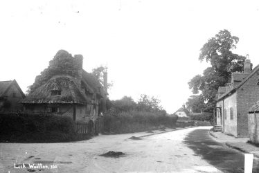 Leek Wootton.  Cottages