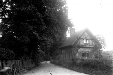 Leek Wootton.  Timber framed cottage
